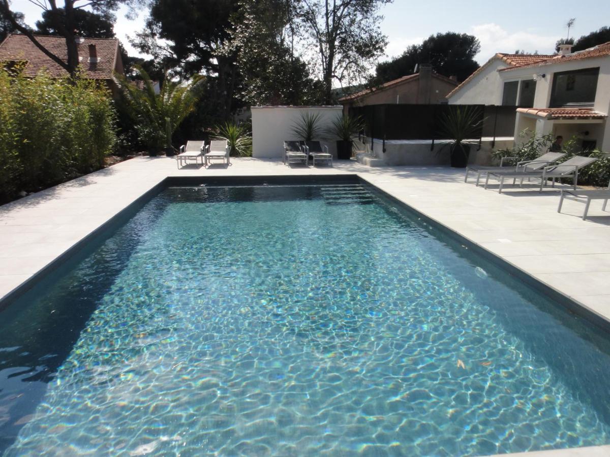 Home Cassis - Maison Les Calanques - Piscine Chauffee A 30C Ngoại thất bức ảnh